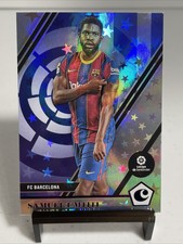 Samuel Umtiti 2020-21 Panini Chronicles La Liga Purple Astro #5 FC Barcelona