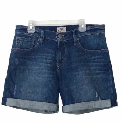 Pantalones cortos vaqueros estilo novio Fossil talla 27 Foto 1 de 4