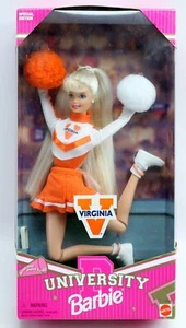 Barbie University of Virginia Special Edition Cheerleaders Bend and Move Body - Picture 1 of 1