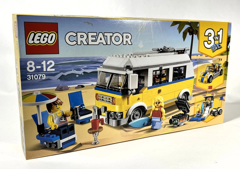 LEGO® Creator 31079 Voiture De Surfer - Très Rare - 379 Pièces EOL-NEUF/OVP - Photo 1/3