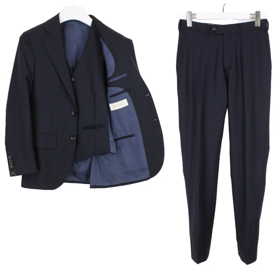 SUITSUPPLY La Spalla Single Breasted Ferrara Brescia Suit Men's UK 32 3 In 1 - Image 1 of 4