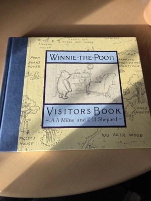 Vintage Winnie The Pooh Visitors Book A.A.Milne & E.H.Shepard unused 1994 - Image 1 of 3