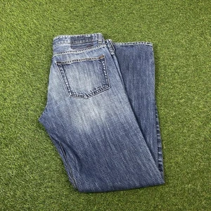 HUGO BOSS KANSAS Blue Stretch Regular Straight Fit Jeans W32 L32 - Picture 1 of 4