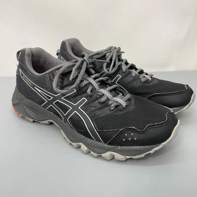 Asics Gel Sonoma 3 Sneakers Shoes T774N Trail Running Hiking Black Womens 7 - Image 1 of 4