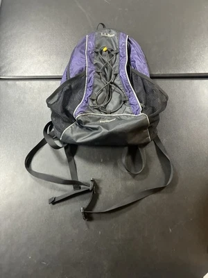 LL Bean Stowaway Backpack Purple 19" Hiking Pack Lightweight Travel Daypack - Image 1 of 4