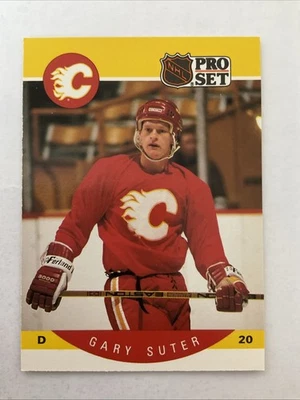 1990-91 Pro Set - Gary Suter #46 - Image 1 of 2