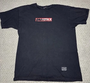 Camiseta Negra Bloodbath “BANNDLA” Mediana Ropa de Calle Logo Graffiti Estilo BLDBTH - Imagen 1 de 7