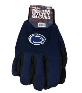 Penn State Nittany Lions Adult Utility Grip Gloves PSU Embroidered NCAA NEW - Picture 1 of 6