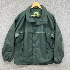Cabelas Dry Plus Waterproof Coat Jacket Mens Large Green 921476 - Picture 1 of 13