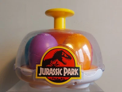 Tomy E73252 Toomies Dinosaur Children Toy Jurassic Park Spin and Hatch Dino Eggs - Image 1 of 4