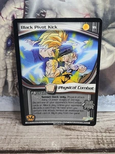 DBZ Dragon Ball Z Black Pivot Kick 95 CCG Ilimitado Babidi Saga MP Score  - Imagen 1 de 3