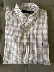 Polo Ralph Lauren Mens 100% Cotton Button Down Collar Long Sleeve Shirt XL - Picture 1 of 4