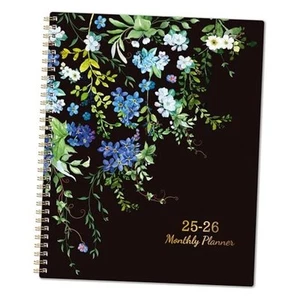 Planificador/planificador mensual 2025-2026 - 9"" x 11", grande 18 calendario/planificador mensual 2025 - Imagen 1 de 8