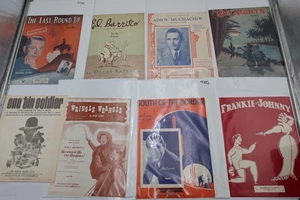 COWBOY MEXIKANISCH EL BURRITO RIO NÄCHTE HOLLYWOOD FILM MUSIK NOTEN WRINGLE WRANGLE - Bild 1 von 5