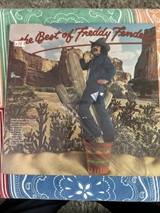The Best of Freddy Fender 1977 Vintage Vinyl LP VG+/VG+ Ultrasonically Cleaned - Picture 1 of 8