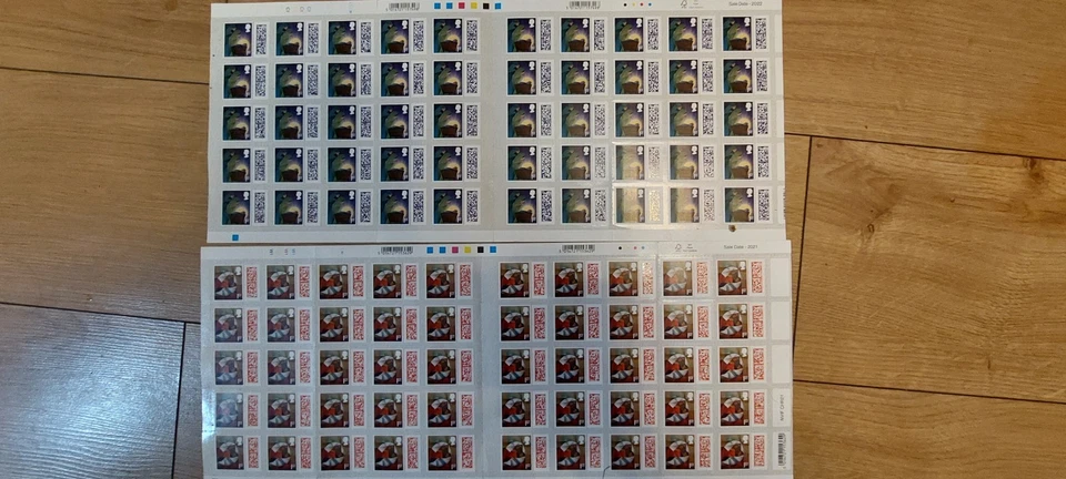 Royal Mail 1st Class Stamps - Image 1 of 1