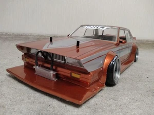 Aoshima 1/10 Grand Champion Rc Body 430 Cedric Painted Radio Control Car Shell - Picture 1 of 8