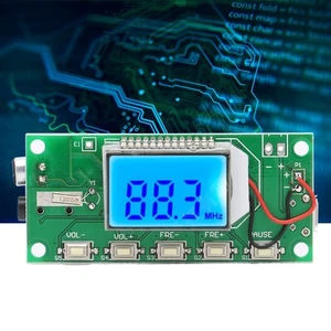 FM Transmitter Stereo Frequency Modulation FM FM Transmitter Module With LCD - Zdjęcie 1 z 12
