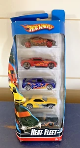 Hot Wheels Heat Fleet 5-Pack 2008 NOS Box Damage Sports Cars - Picture 1 of 9