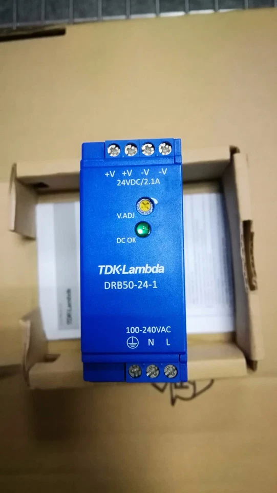 1pcs TDK-LAMBDA DRB50-24-1 Rail Power Supply - Image 1 of 1