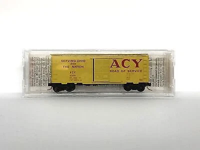 Coche de caja estándar Micro-Trains 20180 escala N Akron Canton & Youngstown 40' #3326 Foto 1 de 2