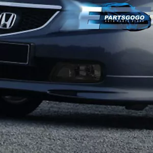 Black Lens Fog Lights + Switch For 2003-2007 Honda Accord / 2004-2008 Acura TL Y - Picture 1 of 12