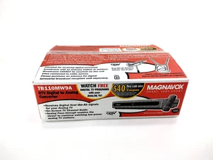 Magnavox DTV Digital To Analog TV Converter TB110MW9 Brand New In Box W/ Remote - Picture 1 of 6