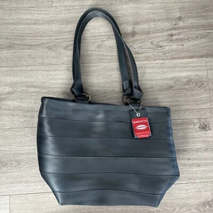 Harveys Seatbelt Carriage Ring Streamline Tote Gray Full Size - Picture 1 of 14