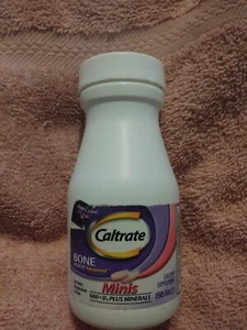 Caltrate 600+D3 Plus Minerals Mini Calcium and Vitamin D3 Supp Exp 7/25 - Picture 1 of 3