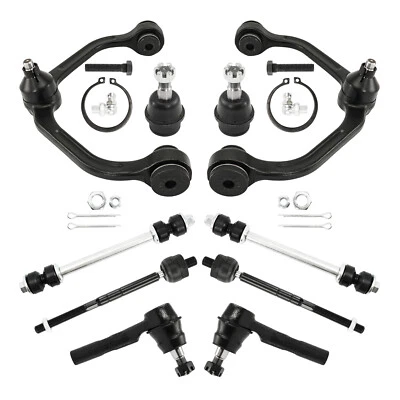 10pc for 1998-2011 Ford Ranger 2WD Front Control Arm Ball Joint Tie Rod End Kit - Image 1 of 4