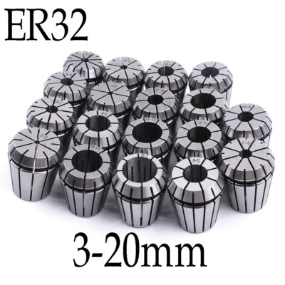 Spring Collet Set ER32 3-20mm  CNC Milling Lathe Tool  - Image 1 of 4