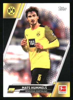 Mats Hummels 2021-22 Topps Bundesliga #60 SOCCER Card - Image 1 of 2