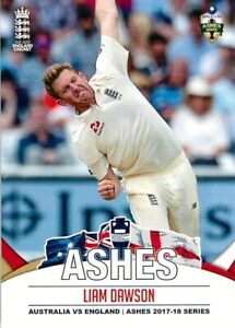 2017 2018 England Test Cricket Tap N Play Ashes Card - Liam Dawson