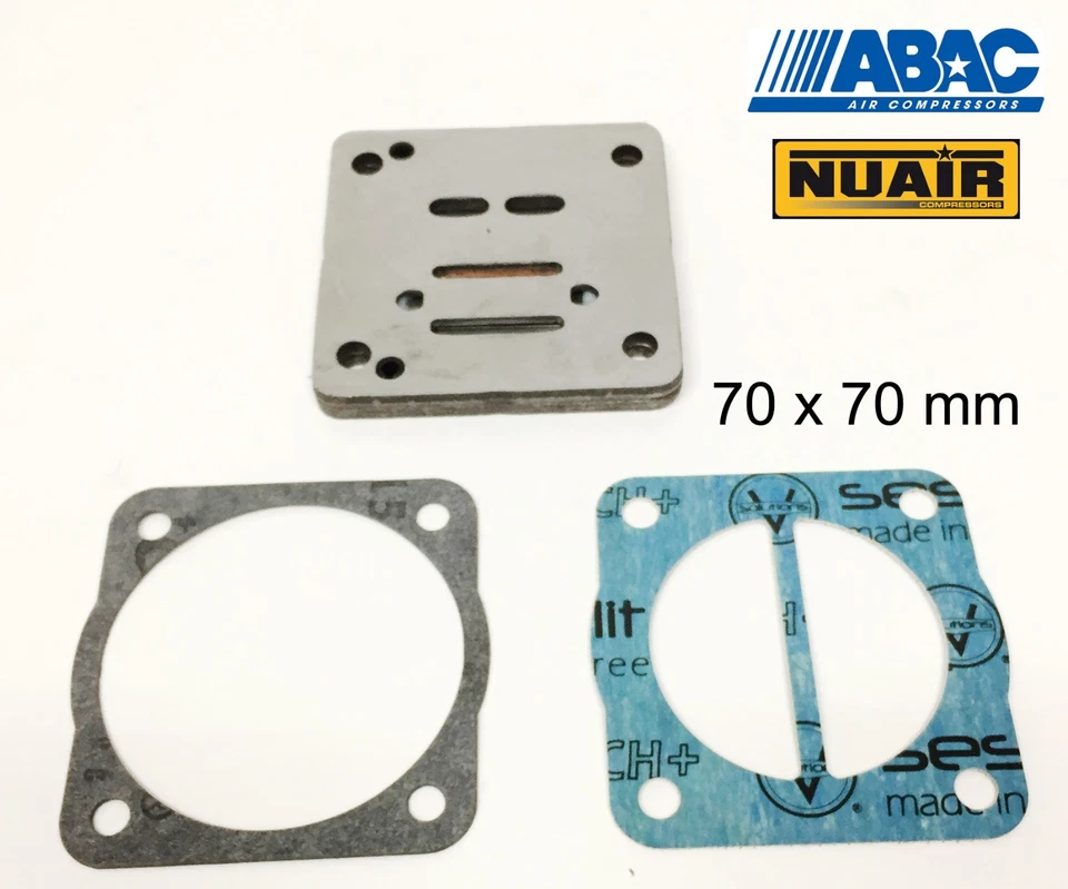 Kit Piastra Valvole e guarnizioni per Compressore OL 200 231 250 NUAIR ABAC