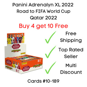 Panini Adrenalyn XL Road to FIFA World Cup Qatar 2022 - Cards #10 - #189