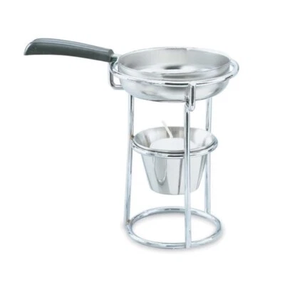 Lote de 6 portavelas Vollrath 46770 portavelas fundedoras de mantequilla soporte de alambre cromado Foto 1 de 3