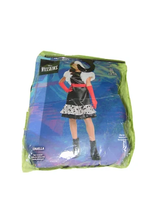 101 далматинец Cruella de Vil подростковый костюм большой 10-12 девочек - Изображение 1 из 2