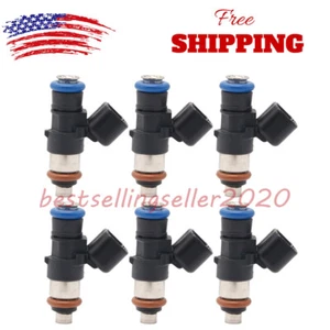 0280158233 6x Fuel Injectors For 2011-2017 Jeep Grand Cherokee Chrysler 300 3.6L - Picture 1 of 9