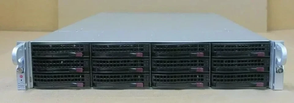 Supermicro SuperServer CSE-829U X10DRU-i+ 2x E5-2690v3 64GB Ram 12-Bay 2U Server - Image 1 of 1
