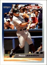 2005 Topps Total Toronto Blue Jays Baseball Card #512 Reed Johnson