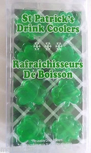 ST PATRICK'S DRINK COOLER CUBES--WON'T LET YOUR DRINK GET WARM - Picture 1 of 1