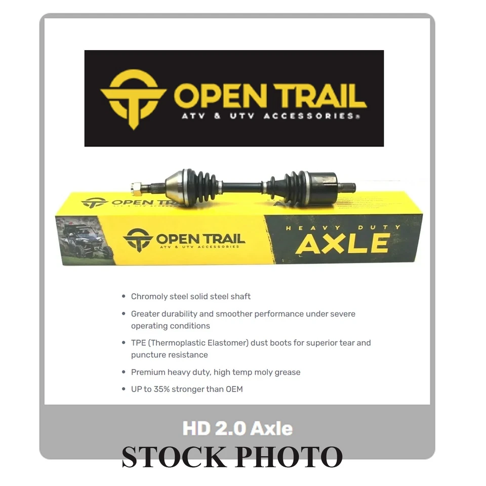 Eixo Open Trail HD 2.0 dianteiro direito CV alguns 2011-12 Can Am Renegade 500 800 - Imagem 1 de 4