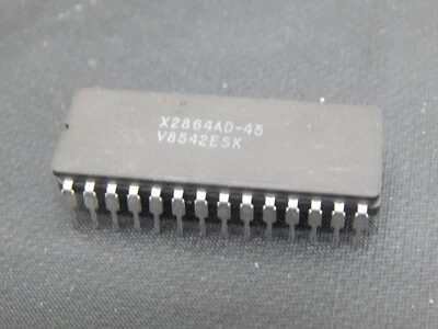 XICOR X2864AD-45 EEPROM 8KX8 28 针 CDIP 电动易擦-快速发货 — 第 1/2 张图片