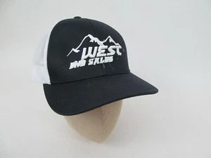 West End Auto Sales Embroidered Mesh Snapback Trucker Hat Cap - Picture 1 of 3