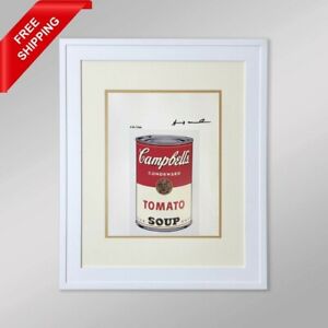 Andy Warhol - Campbell Soup 1962 Original Hand Signed Print with COA