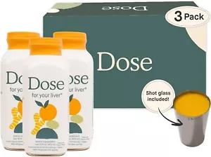 DOSE Liver Support Supplement Shot | cleanses Promotes & Ensures Optimal liver - Picture 1 of 7