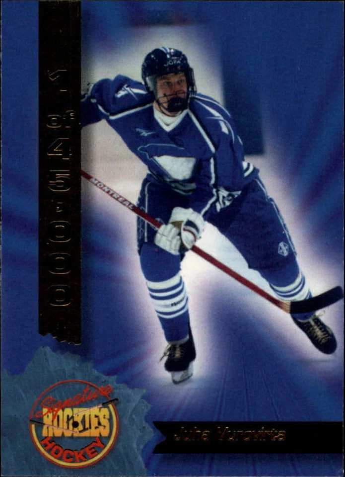 1995 Signature Rookies #29 Juha Vuorovirta UER EX/NM /45000 - Image 1 of 1