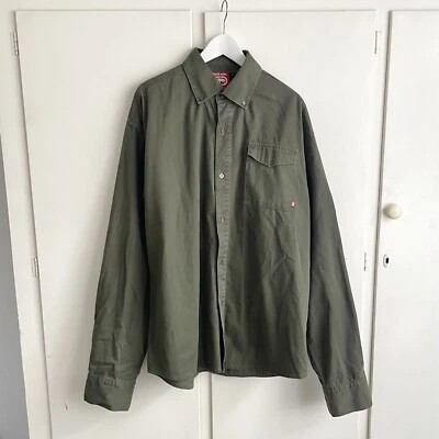 Rare Ecko Untld Mens Shirt Jacket Shacket Jimi Hendrix Khaki Long Sleeve Size XL - Image 1 of 4