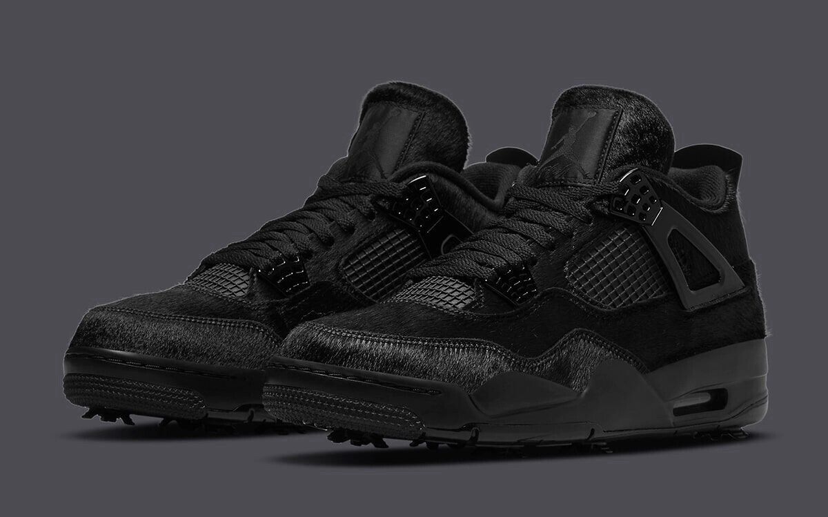 Jordan 4 Golf Black Cat for Sale | Authenticity Guaranteed Jordan 4 Golf Black Cat for Sale | Authenticity Guaranteed