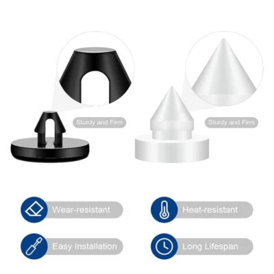 8PC Brake Clutch Pedal Stopper Pad Accessories For Honda Civic Accord CR-V Pilot - Image 1 of 4